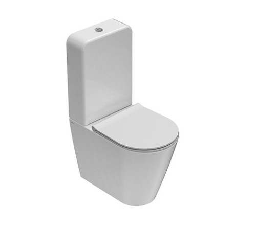 Унитаз напольный GLOBO FORTY3 выпуск Vario 360х580 мм FO003BI