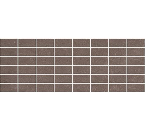 Декор Kerama Marazzi Орсэ коричневый мозаичный 15х40 см MM15111