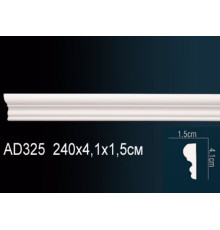 Молдинг Perfect AD325 полиуретановый 40х20х2000 мм AD325