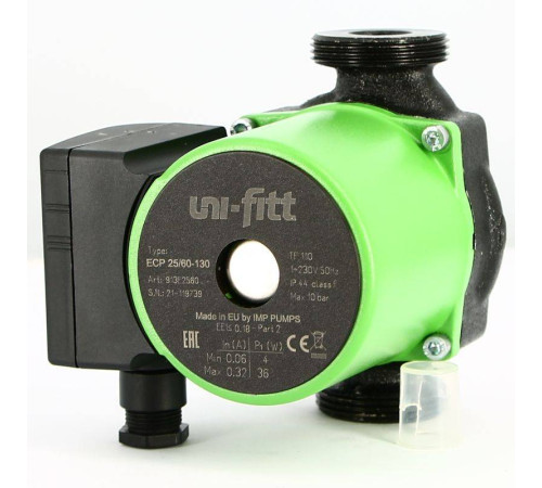 Насос циркуляционный Uni-Fitt ECP 25/60 130 мм 913E2560