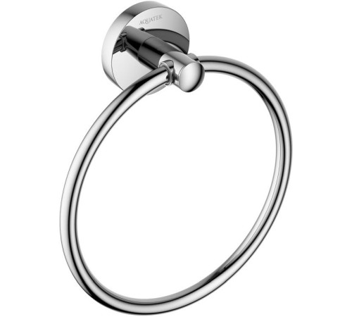 Полотенцедержатель-кольцо Aquatek Оберон хром AQ4212CR