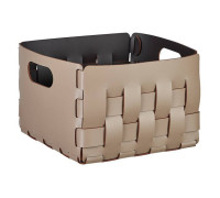 Корзинка ADJ Bottega 25x25x20 см капучино/шоколад 1044.04/06