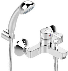 Смеситель для ванны Vidima Logik с душевым гарнитуром BA279AA