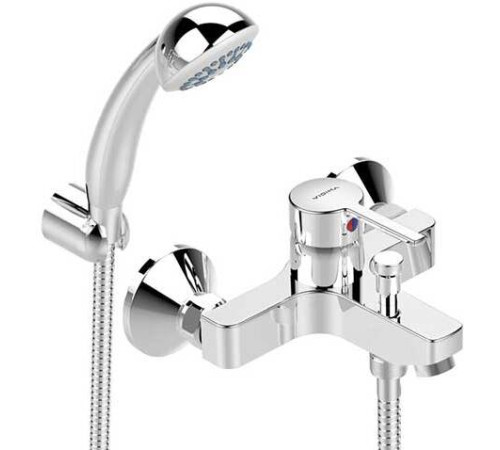 Смеситель для ванны Vidima Logik с душевым гарнитуром BA279AA