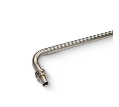 Трубка Г-образная REHAU из нержавеющей стали для подключения радиатора 16/500 мм 509060