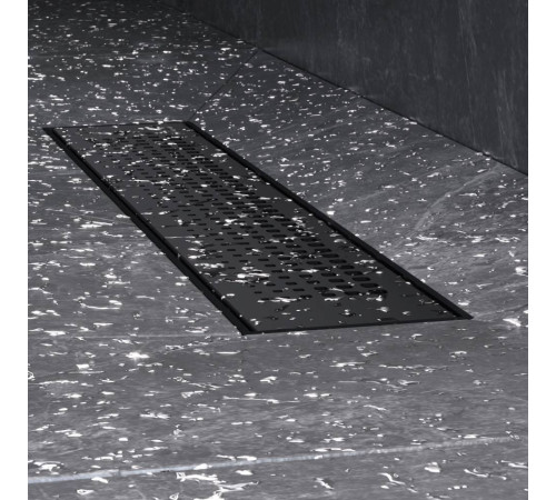 Трап для душа линейный AM.PM PrimeFlow универсальный затвор Cut Gradient 40 см W02SC-P11-040-01BM