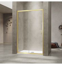 Душевая дверь в нишу RGW PA-114Gb раздвижная золото браш 1300 мм 030811413-16