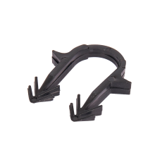 Скоба якорная STOUT с двойным креплением для труб 16-20 мм черная SMF-0004-001620