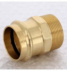 Муфта пресс-Н Viega Sanpress 42x1 1/2 бронза SC-Contur 521371