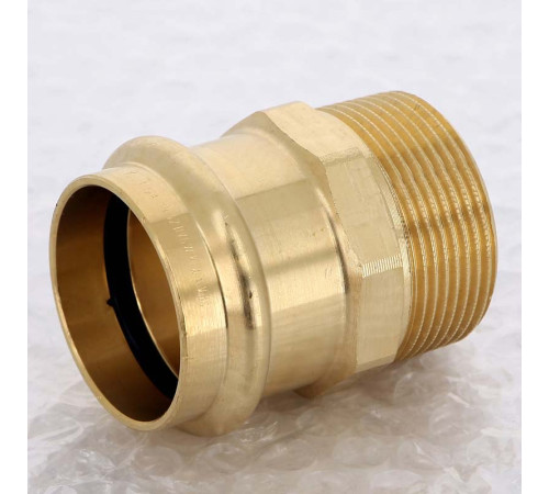 Муфта пресс-Н Viega Sanpress 42x1 1/2 бронза SC-Contur 521371