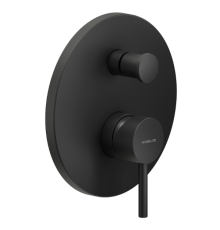 Смеситель для ванны Paffoni LIVE внешняя часть матовый черный LV00100/EBM