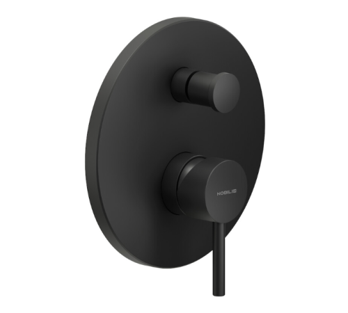 Смеситель для ванны Paffoni LIVE внешняя часть матовый черный LV00100/EBM