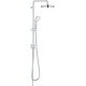 Душевая система с переключателем GROHE Tempesta 210 без смесителя хром 26381001
