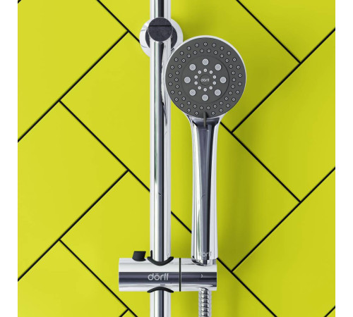 Душевой комплект Dorff Norma 5 режимов хром D0101000