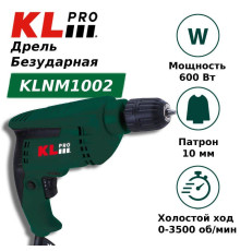Дрель безударная KLPRO KLNM 600 Вт 10 мм KLNM