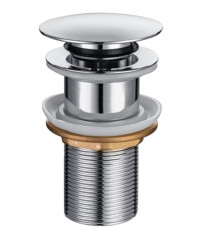 Донный клапан Splendy для раковины без перелива 1 1/4 хром AA3071NORMCR