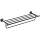 Полка для полотенец Aquatek Оберон матовый черный AQ4215MB