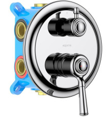 Смеситель для ванны Aquanet Классик встраиваемый 3 режима (внешняя и скрытая часть) AQ1547CR