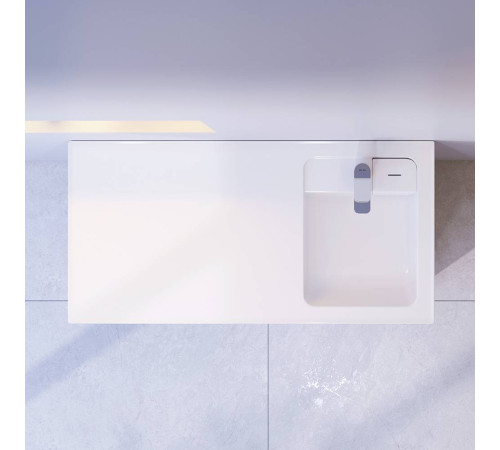 Раковина над стиральной машиной AM.PM X-Joy 100 см правая M85AWPR1001WG