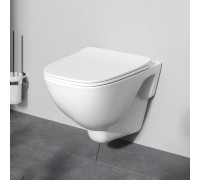 Унитаз подвесной AM.PM X-Joy FlashClean с сиденьем микролифт C851701SC