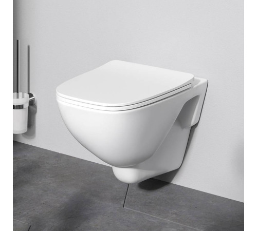 Унитаз подвесной AM.PM X-Joy FlashClean с сиденьем микролифт C851701SC