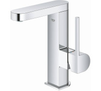 Смеситель для раковины GROHE Plus M-Size однорычажный с поворотным изливом и сливным гарнитуром хром 23871003