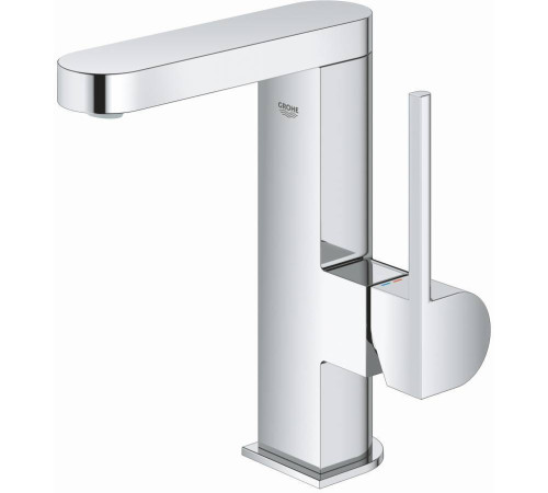 Смеситель для раковины GROHE Plus M-Size однорычажный с поворотным изливом и сливным гарнитуром хром 23871003