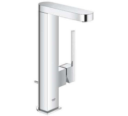 Смеситель для раковины GROHE Plus L-Size однорычажный с поворотным изливом и сливным гарнитуром хром 23851003