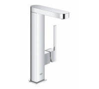 Смеситель для раковины GROHE Plus L-Size однорычажный с поворотным изливом и нажимным сливным гарнитуром хром 23873003