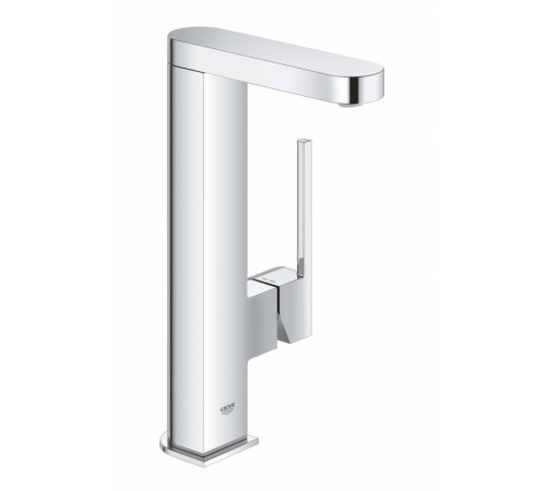 Смеситель для раковины GROHE Plus L-Size однорычажный с поворотным изливом и нажимным сливным гарнитуром хром 23873003