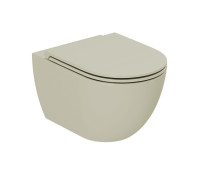 Унитаз подвесной безободковый Azzurra Comoda 51.5x36 см Salvia CMVCSPE00000SA