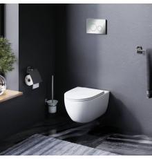Комплект инсталляция с подвесным унитазом AM.PM FlashClean с сиденьем микролифт и клавишей IS49051.111700