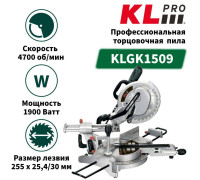 Пила торцовочная KLpro KLGK1509 KLGK1509