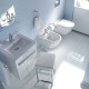 Унитаз подвесной Duravit Starck 3 54x36 см белый 2200090000