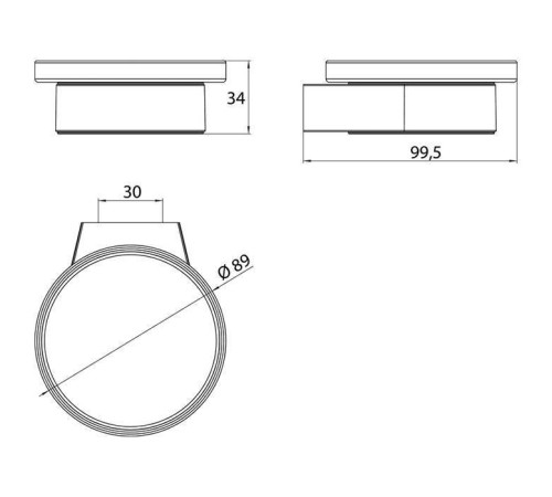 Мыльница подвесная Emco Flow хром/хрусталь 2730 001 00