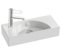 Рукомойник Jacob Delafon Odeon Rive Gauche 50х22 см отверстие слева белый EGO112-55-00