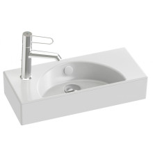 Рукомойник Jacob Delafon Odeon Rive Gauche 50х22 см отверстие слева белый EGO112-55-00