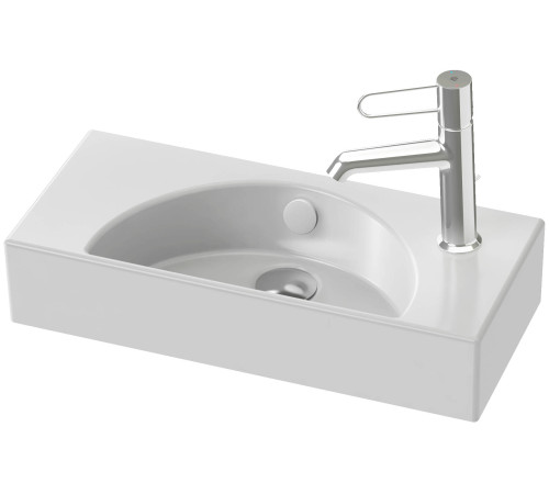 Рукомойник Jacob Delafon Odeon Rive Gauche 50х22 см отверстие справа белый EGO112-56-00
