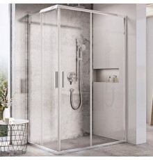 Душевая дверь для комбинации RAVAK Blix Slim BLSRV2K-100 блестящая Transparent X1XMA0C00Z1