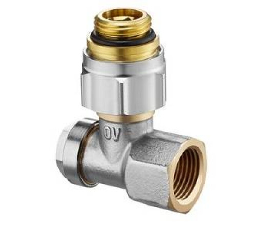 Соединение резьбовое угловое Oventrop Combi 3 Multiflex F 1/2 HP x 1/2 BP 1016575