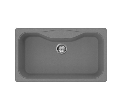 Кухонная мойка Omoikiri Maru 86-GR Tetogranit 86x50 см leningrad grey 4993574