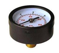 Манометр аксиальный Hogert Technik Ø 50 мм 1/4 16 бар AM501003