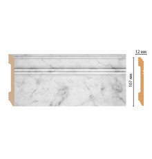 Плинтус напольный Decomaster 107x12x2400 мм D105-79
