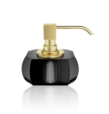 Дозатор для мыла настольный Decor Walther Kristall SSP хрусталь/золото матовое 0933494