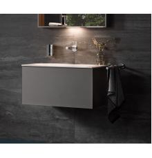 Тумба под умывальник KEUCO PLAN 800x490x400 мм инокс матовый 32961290000