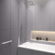 Шторка на ванну RGW SC-109 600 мм стекло прозрачное 411110906-11