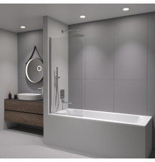 Шторка на ванну RGW Screens SC-109 700х1500 мм прозрачное стекло 411110907-11