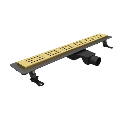 Душевой лоток RGW Drain Leo-30Gb 600 мм золото 60213060-06