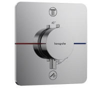 Смеситель для душа Hansgrohe ShowerSelect Comfort Q термостат на 2 потребителя хром 15583000