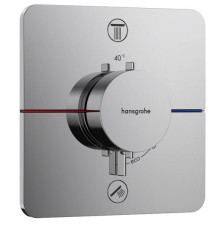 Смеситель для душа Hansgrohe ShowerSelect Comfort Q термостат на 2 потребителя хром 15583000